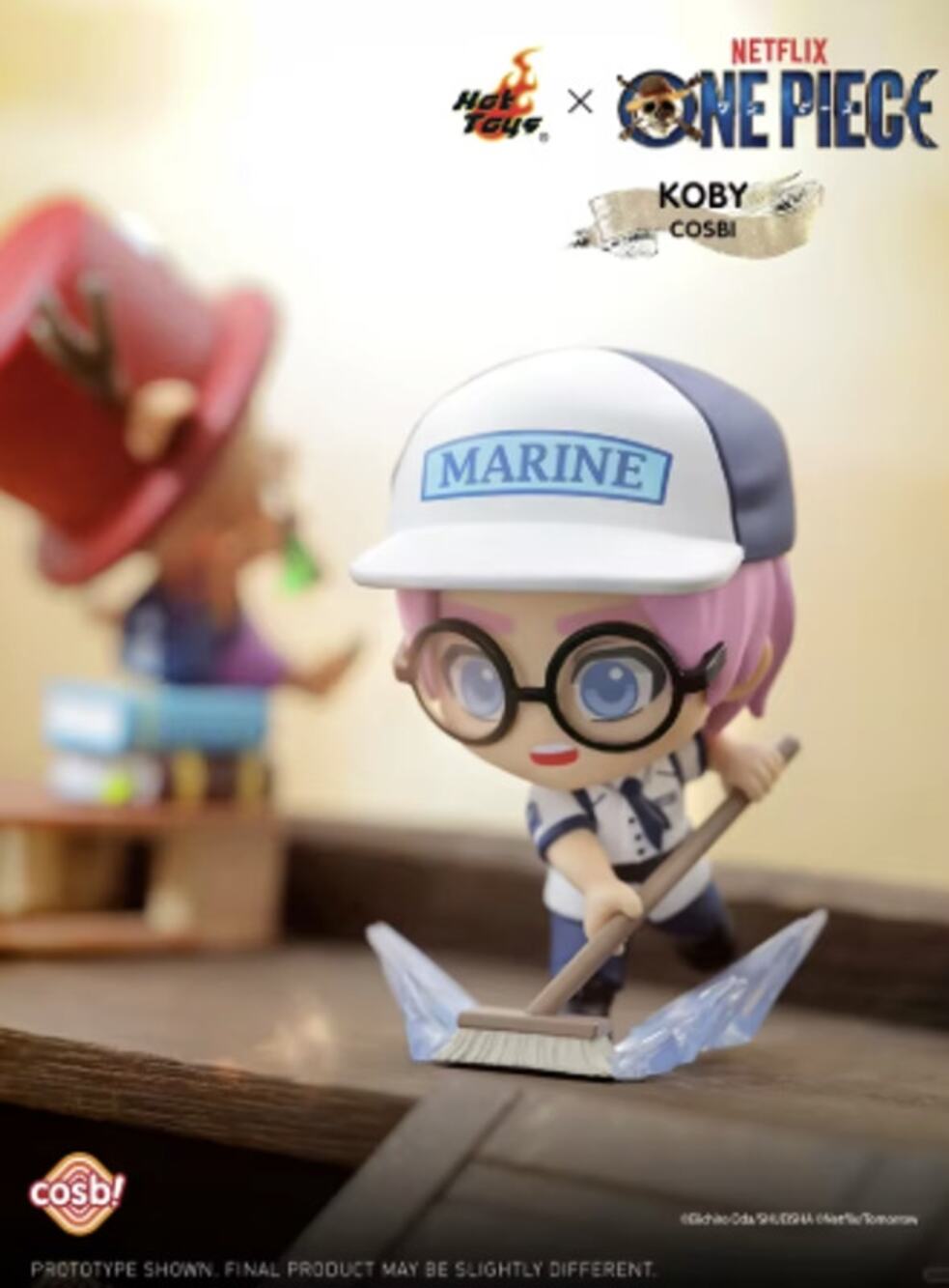 One Piece x Netflix x Cosbi Collectible Figurine Series, Authentic - Koby, NEW